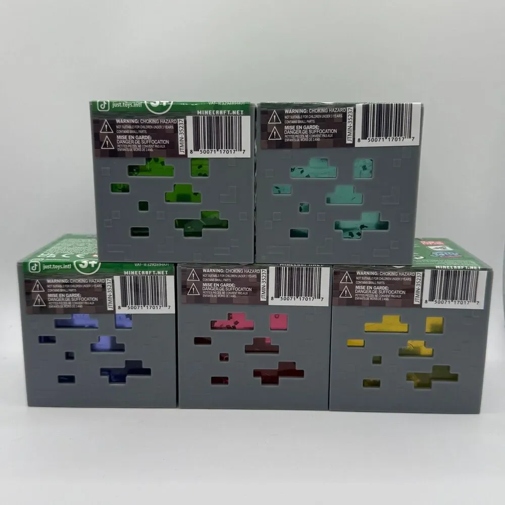 Minecraft Jelly Cube - *Complete Set of 5* Viral Squishy Toy